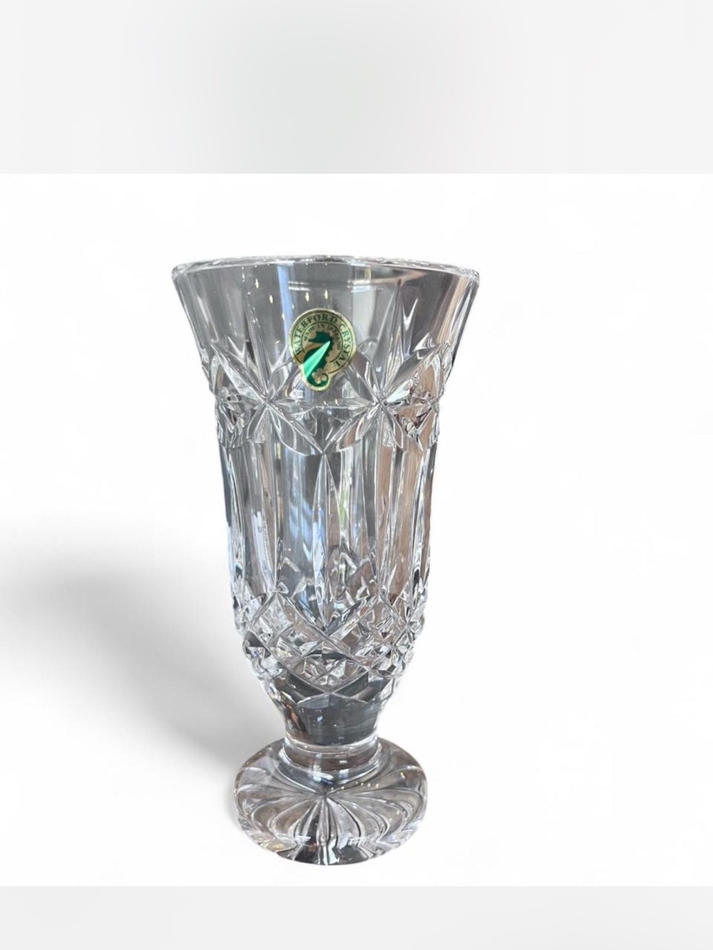 Vintage Waterford Crystal Balmoral 7” vase